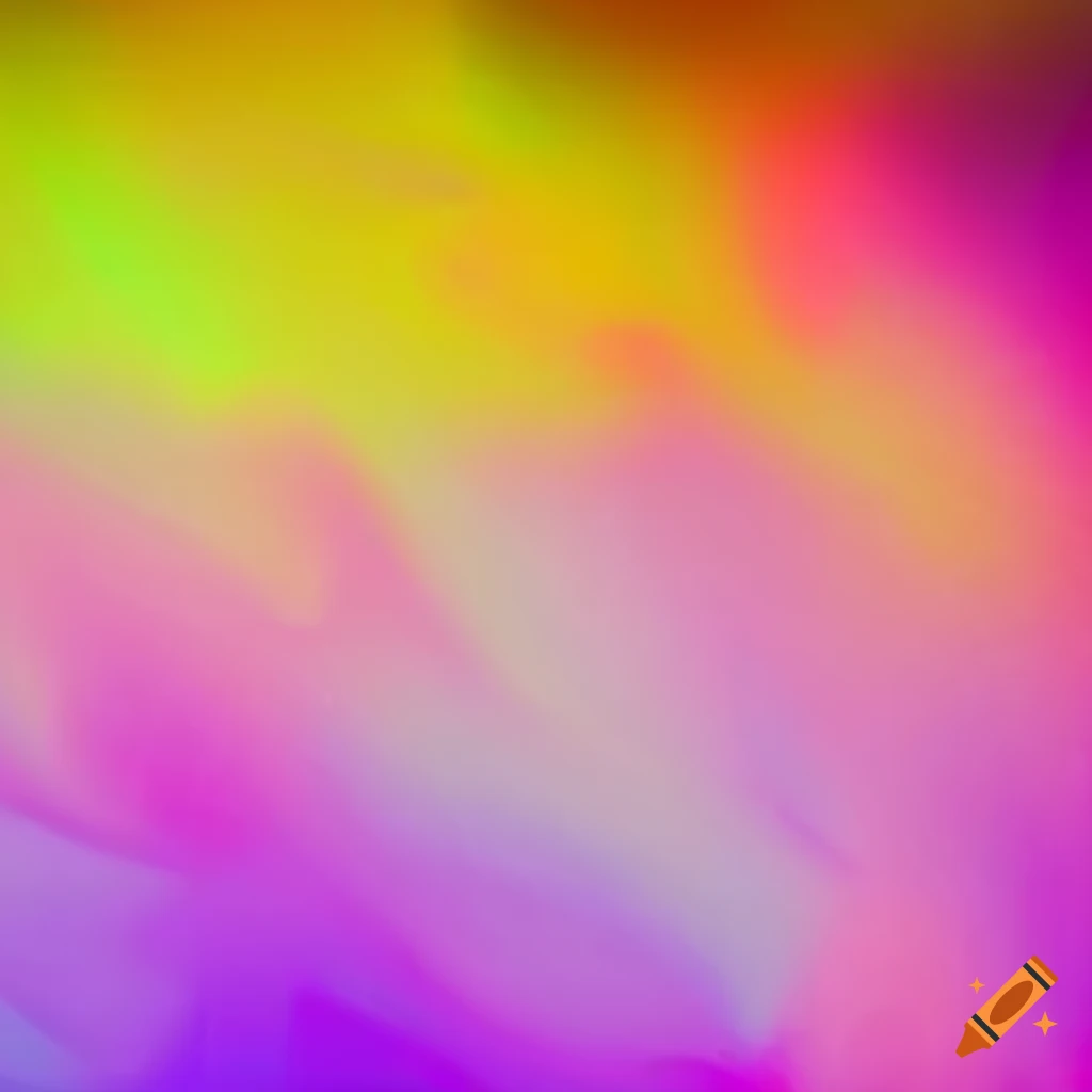 iridescent gradient background from yellow to pink