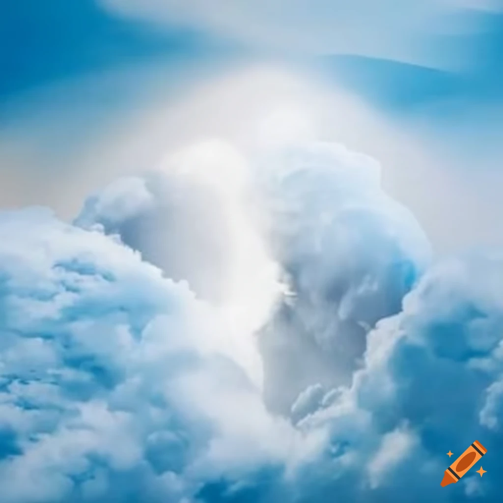 people with wings in a heavenly room