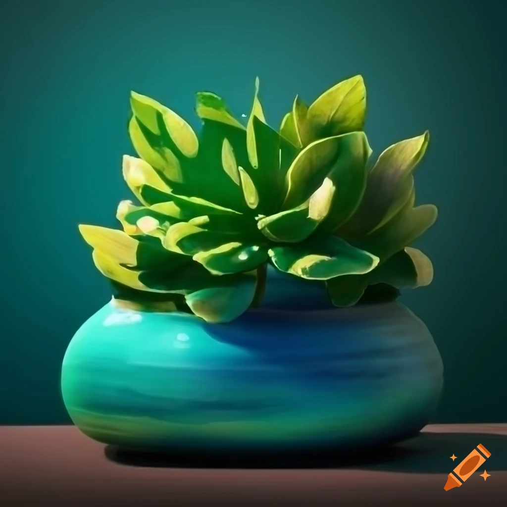 artistic plant collection