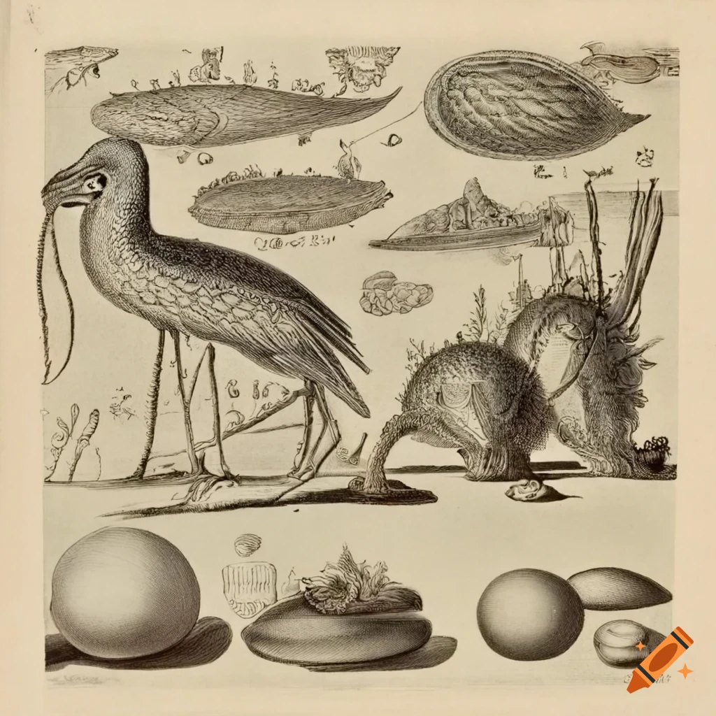 18th century nature science illustration