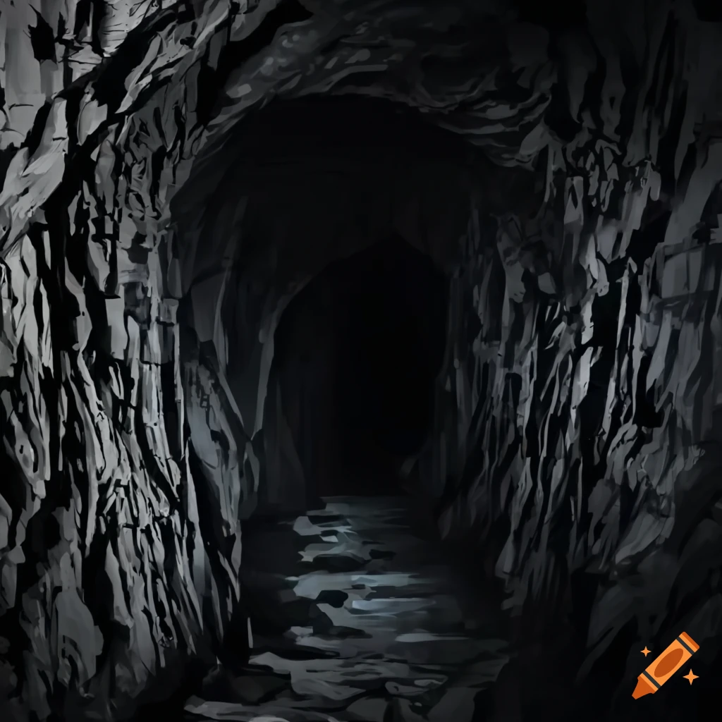 background of a mine