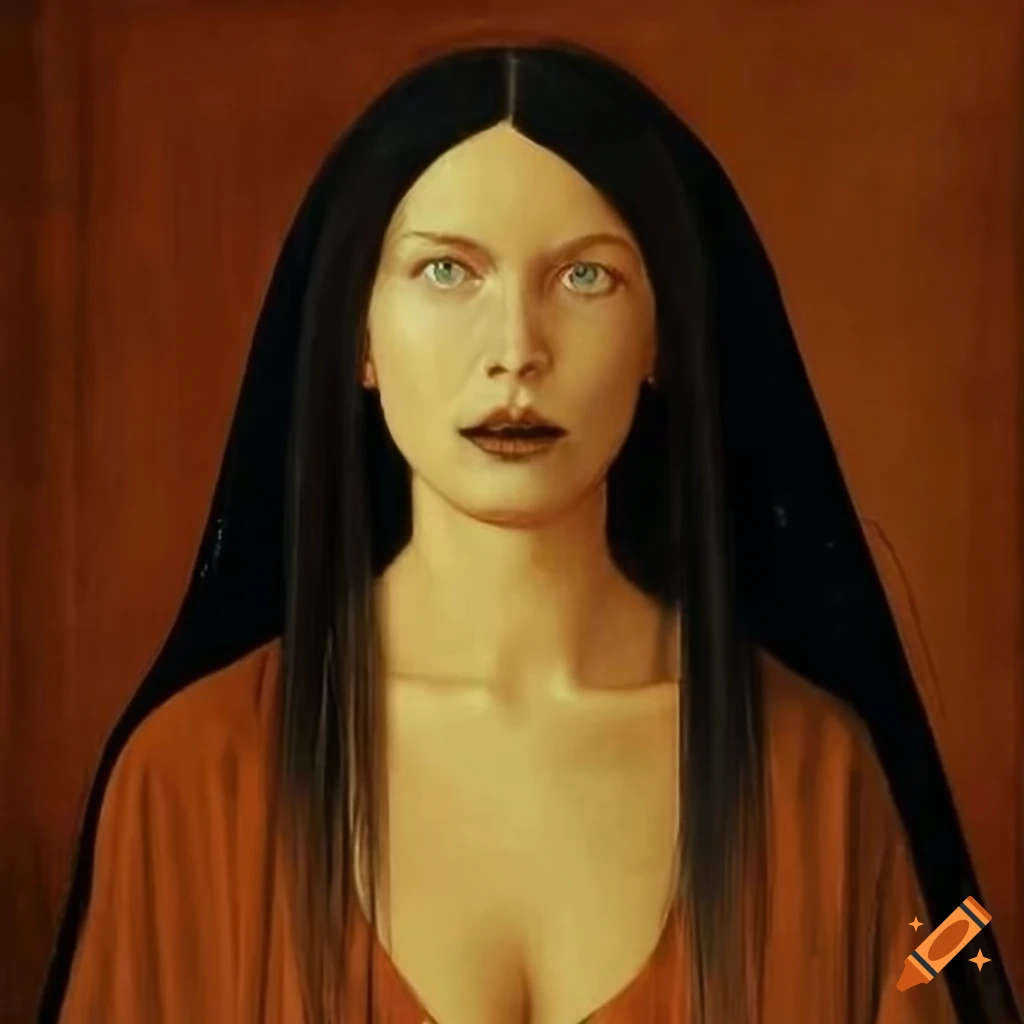 bohemian woman painting by George Tooker