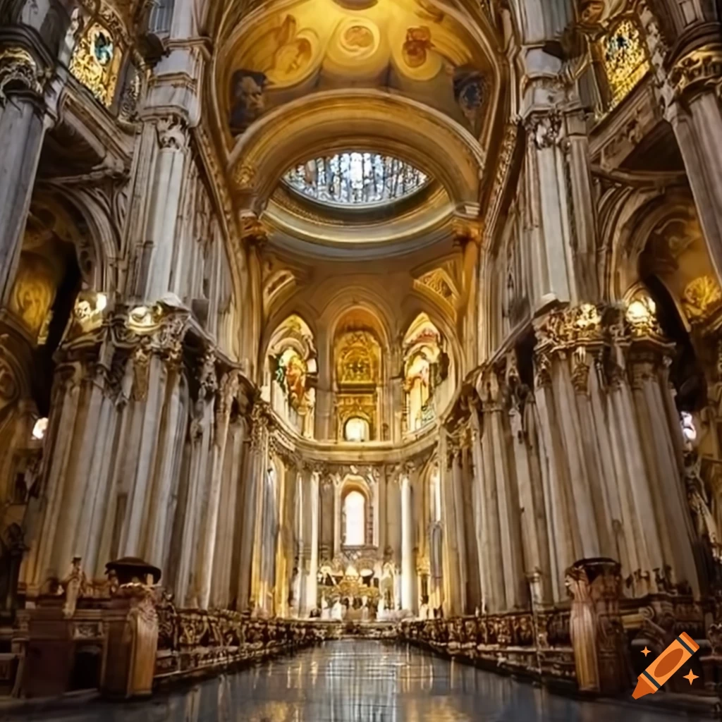 stunning basilica with intricate architectural details