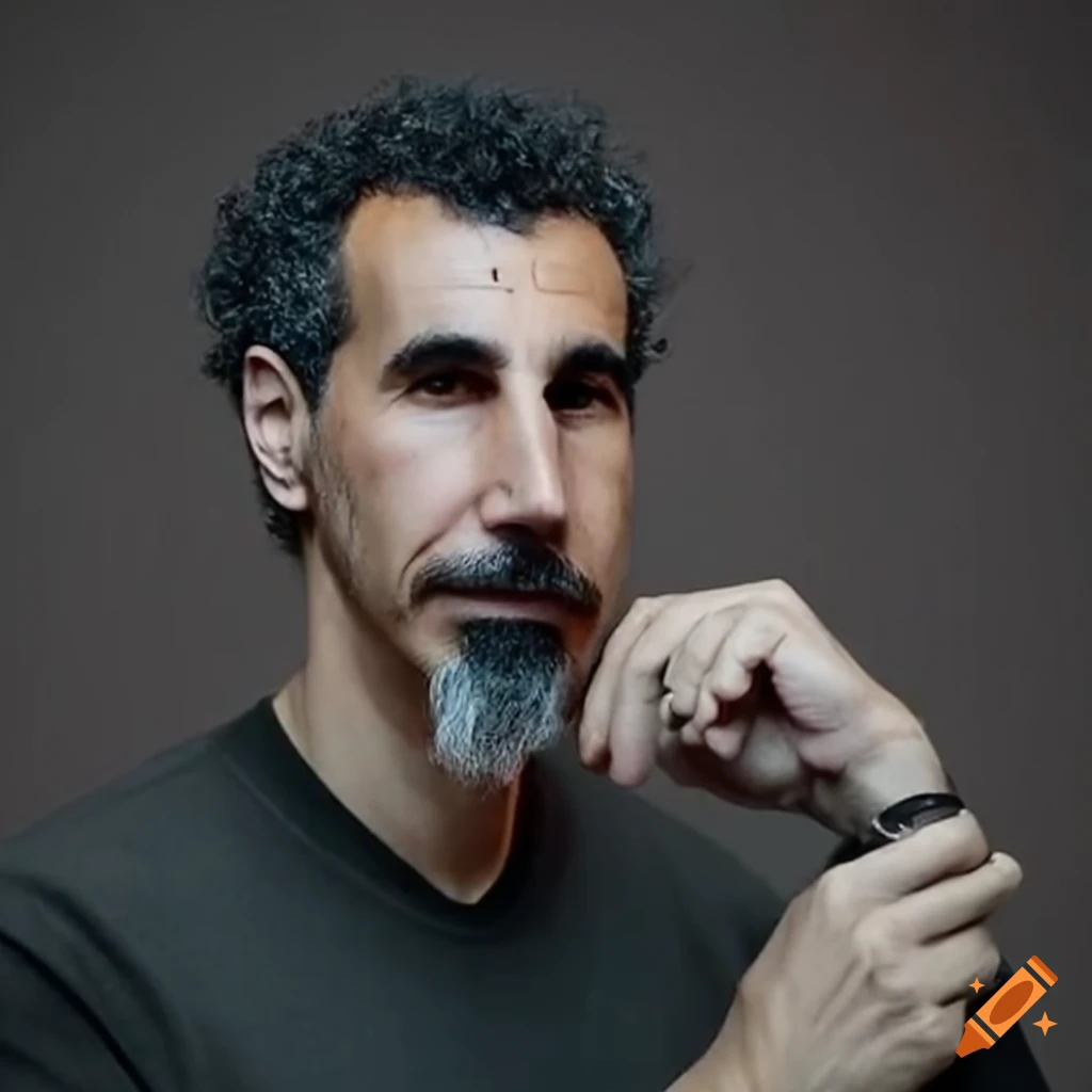 Serj tankian photo on Craiyon