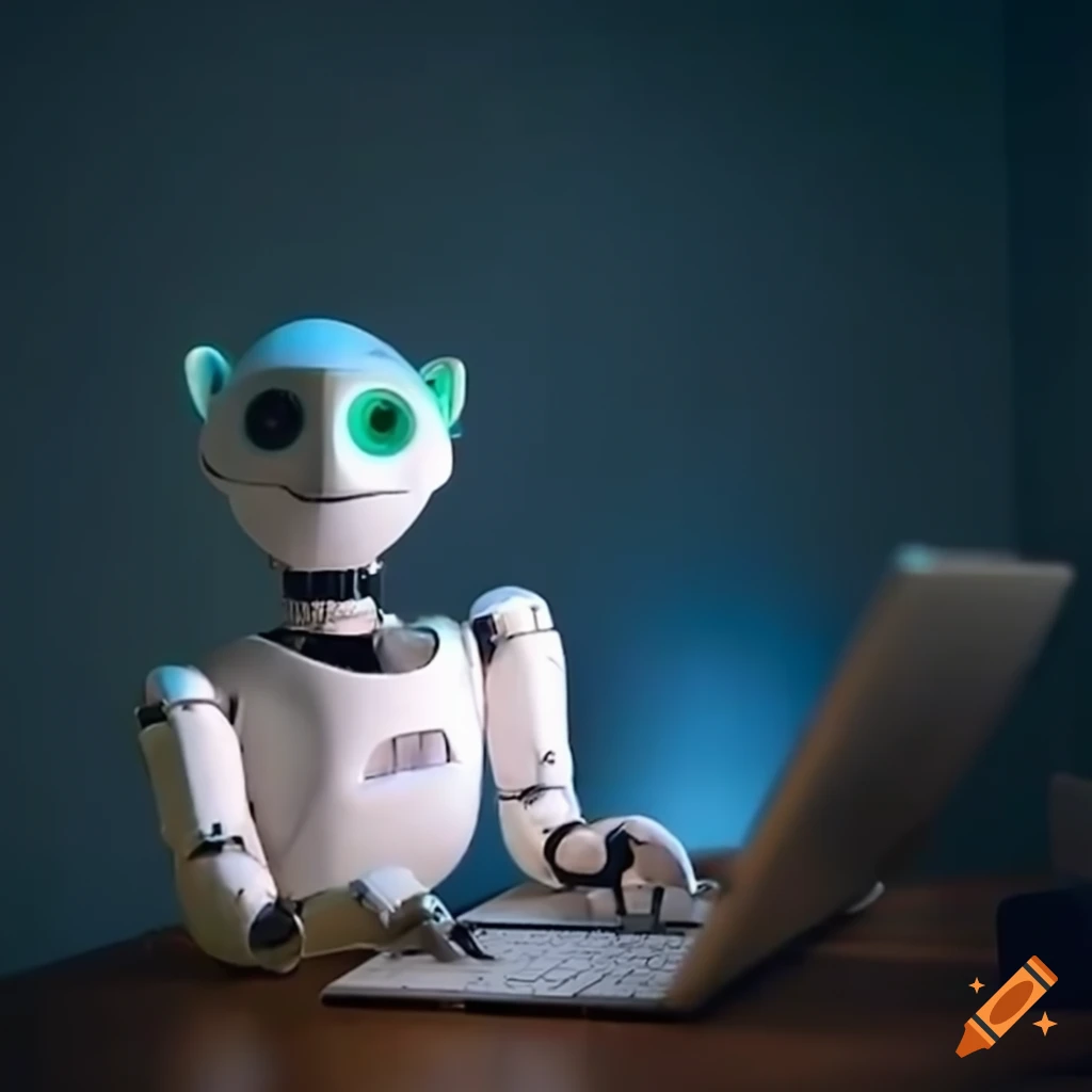 nurse and robot working together in a hospital