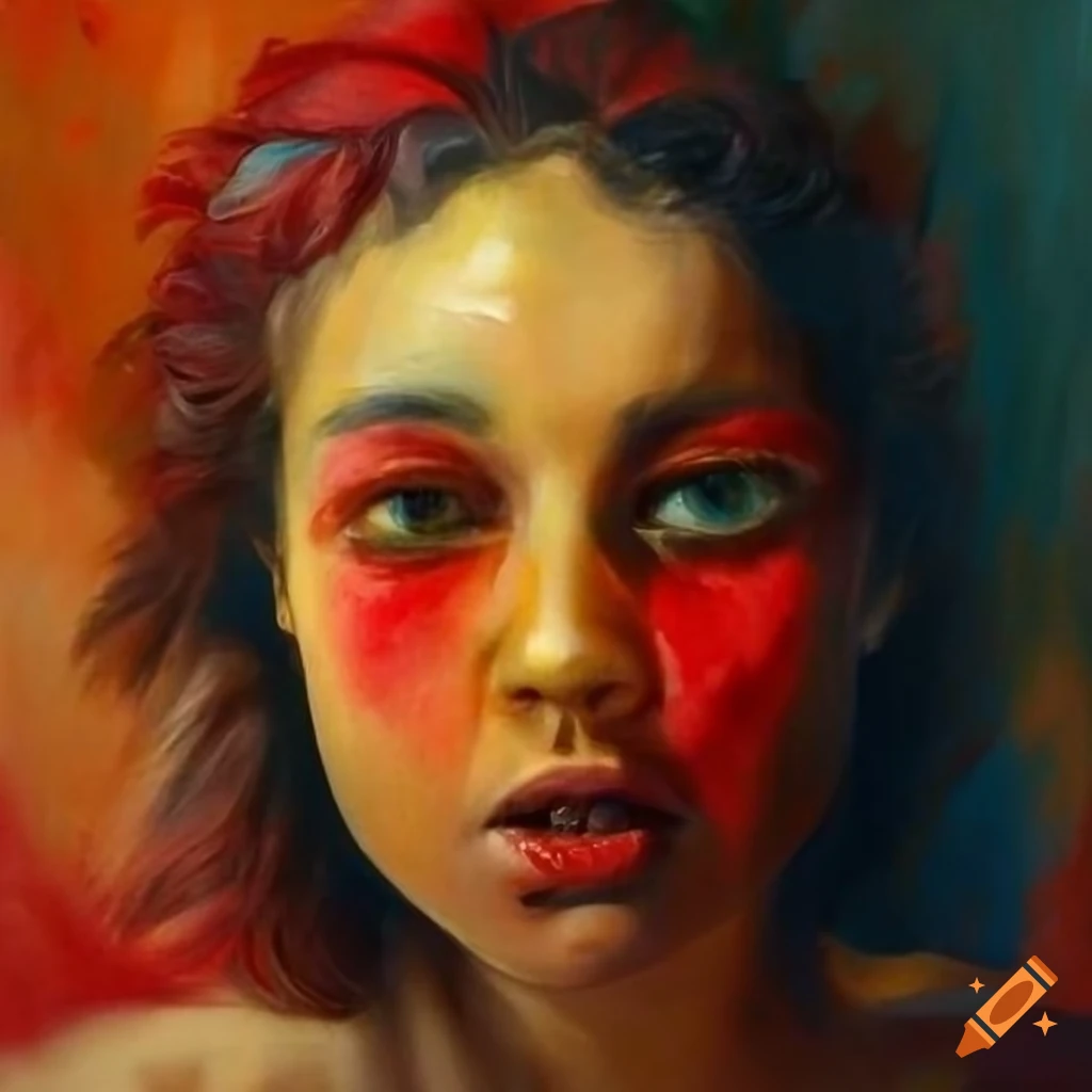 Collage of multiple random art pieces on Craiyon