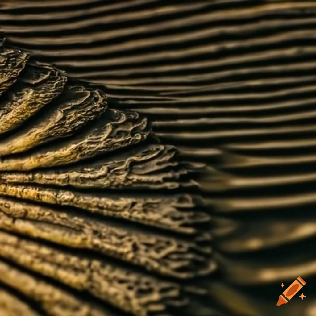 intricate cellular automata design in a zen garden