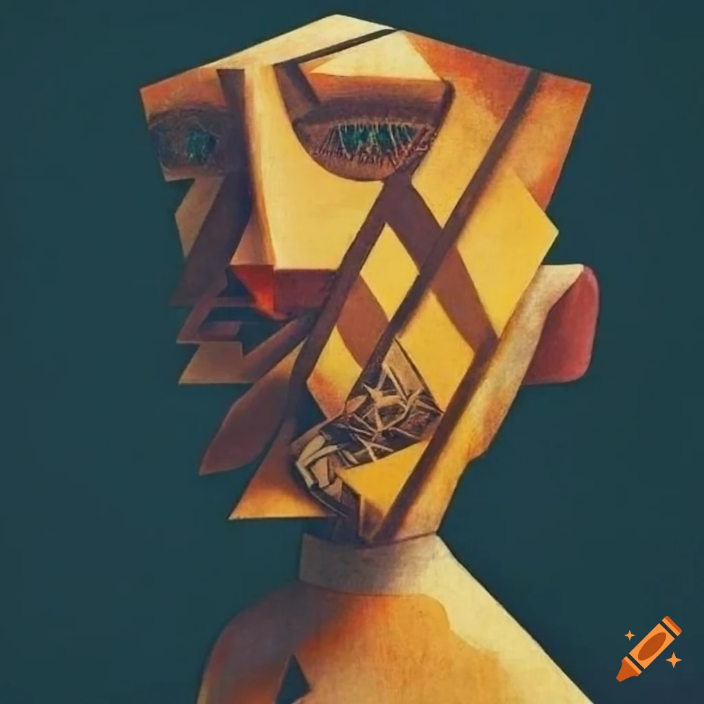 abstract modern art with a depiction of banknote printers