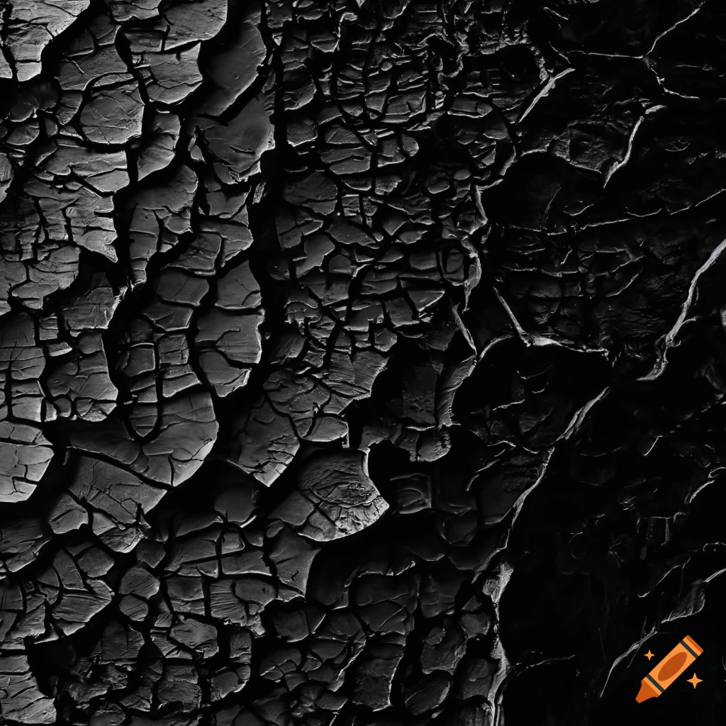 cracked paint texture in monochrome