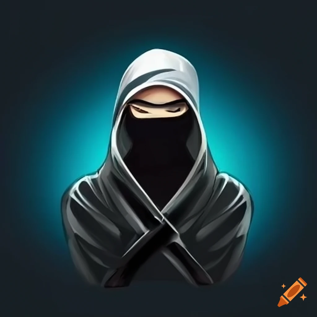 hacker and ninja logo
