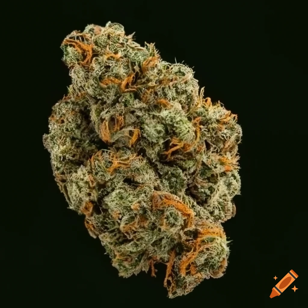 Vibrant sativa marijuana nug