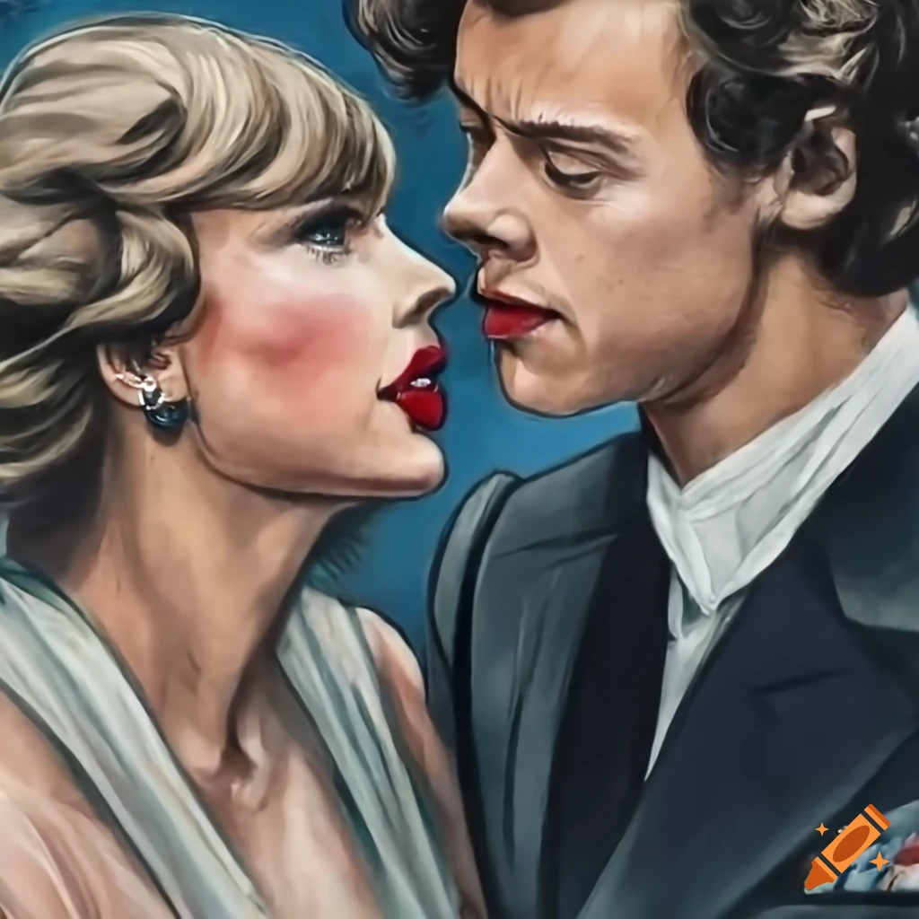 Harry Styles and Taylor Swift in The Crown