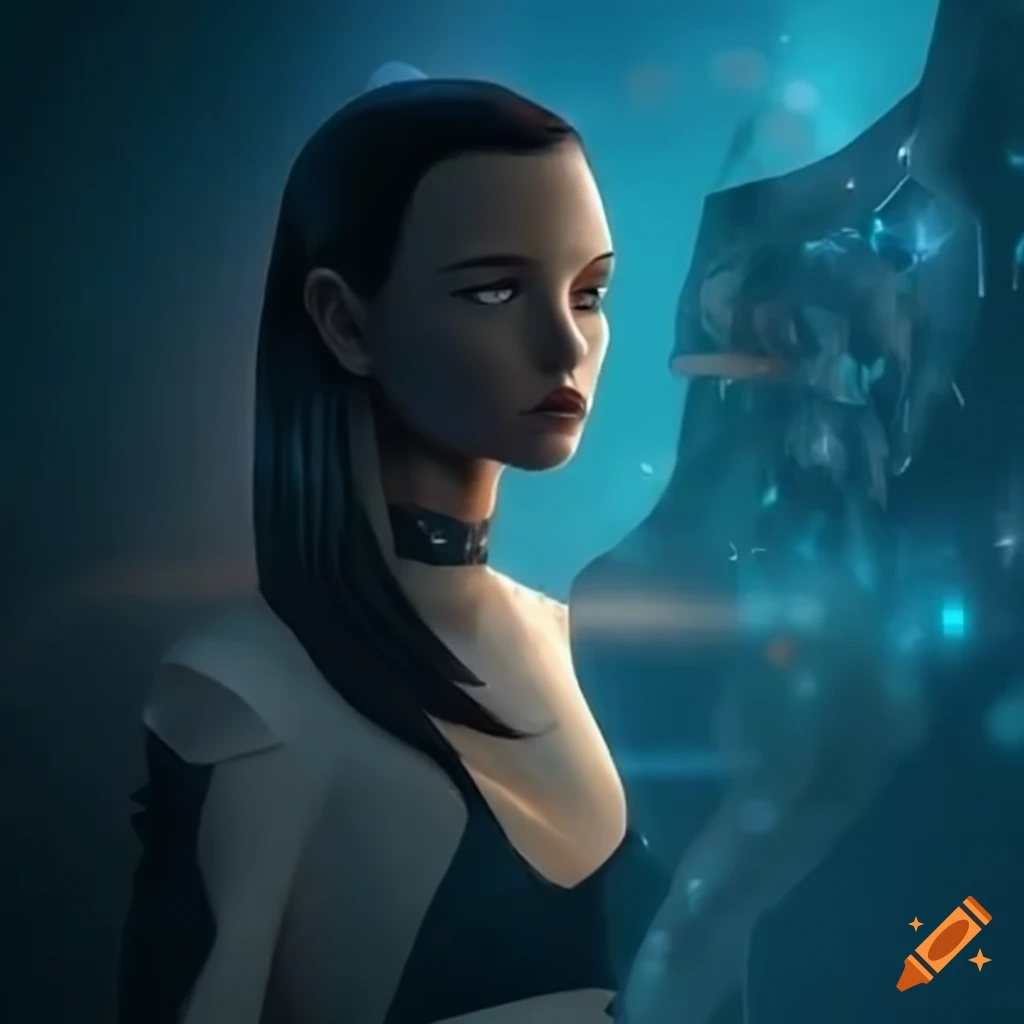 Digital art representation of Craiyon AI's average user on Craiyon