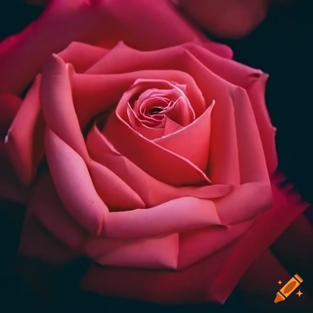 beautiful rose bed