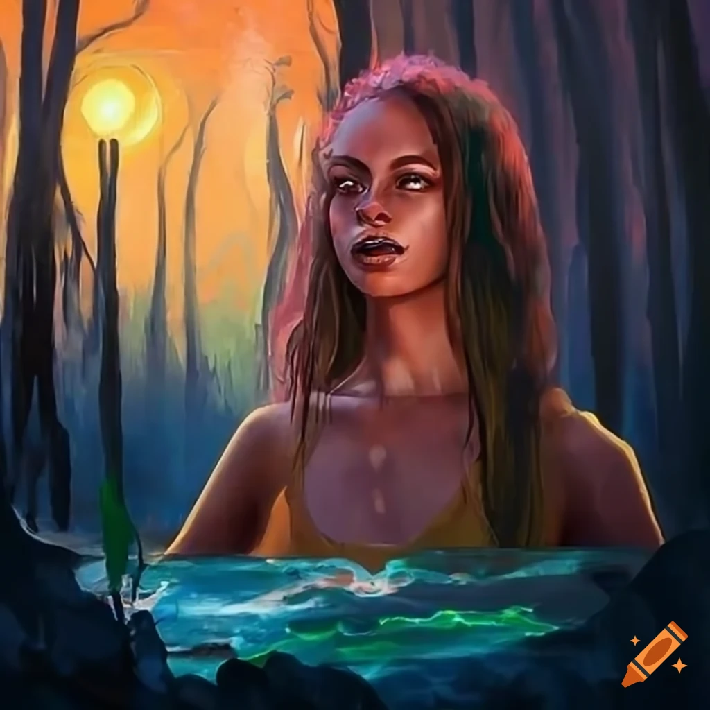 solarpunk artwork of Ithaqua