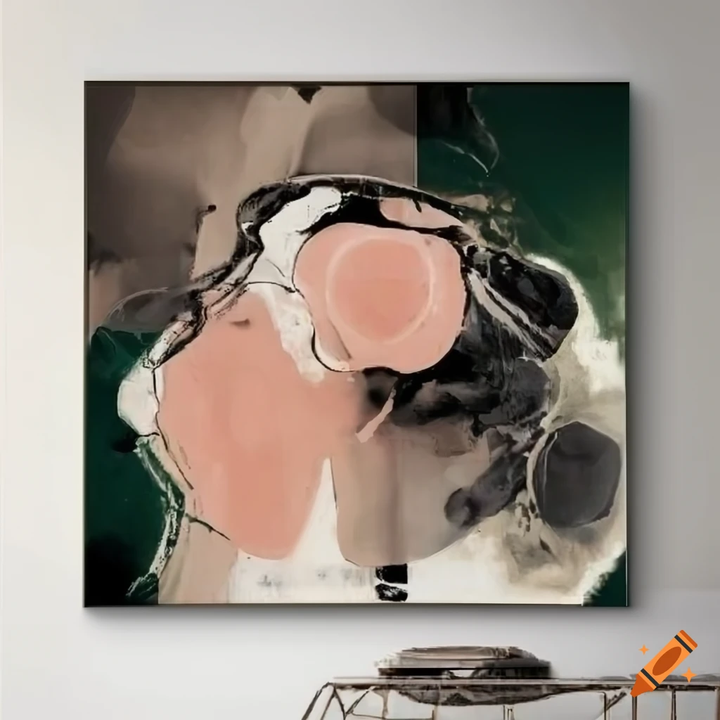 colorful contemporary abstract painting