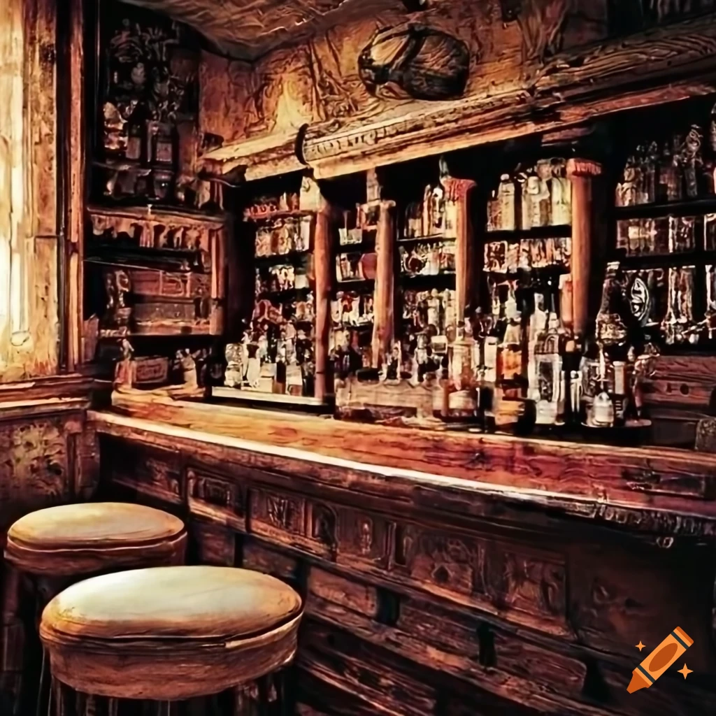 vintage-bar-interior-on-craiyon