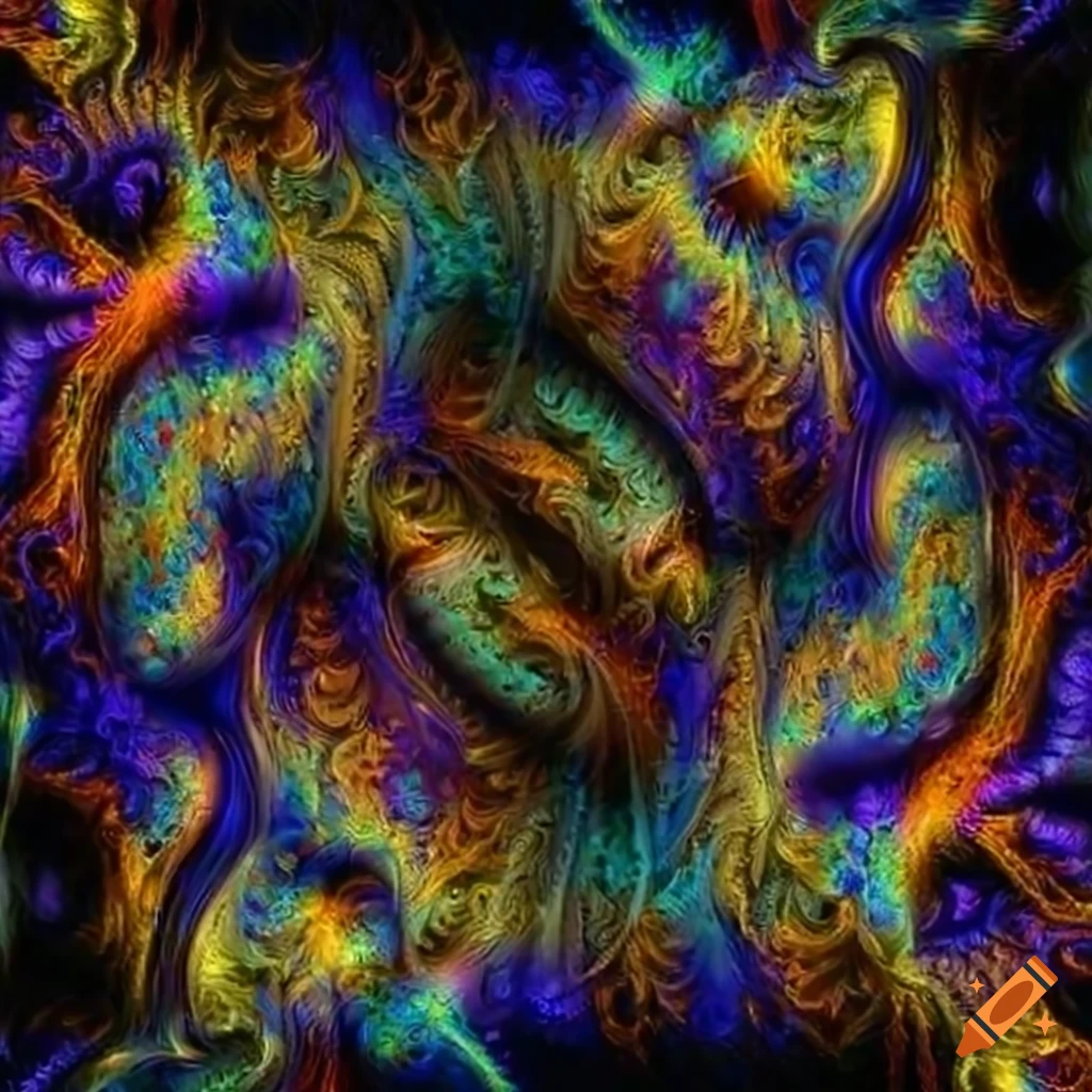 fractal pattern hair style