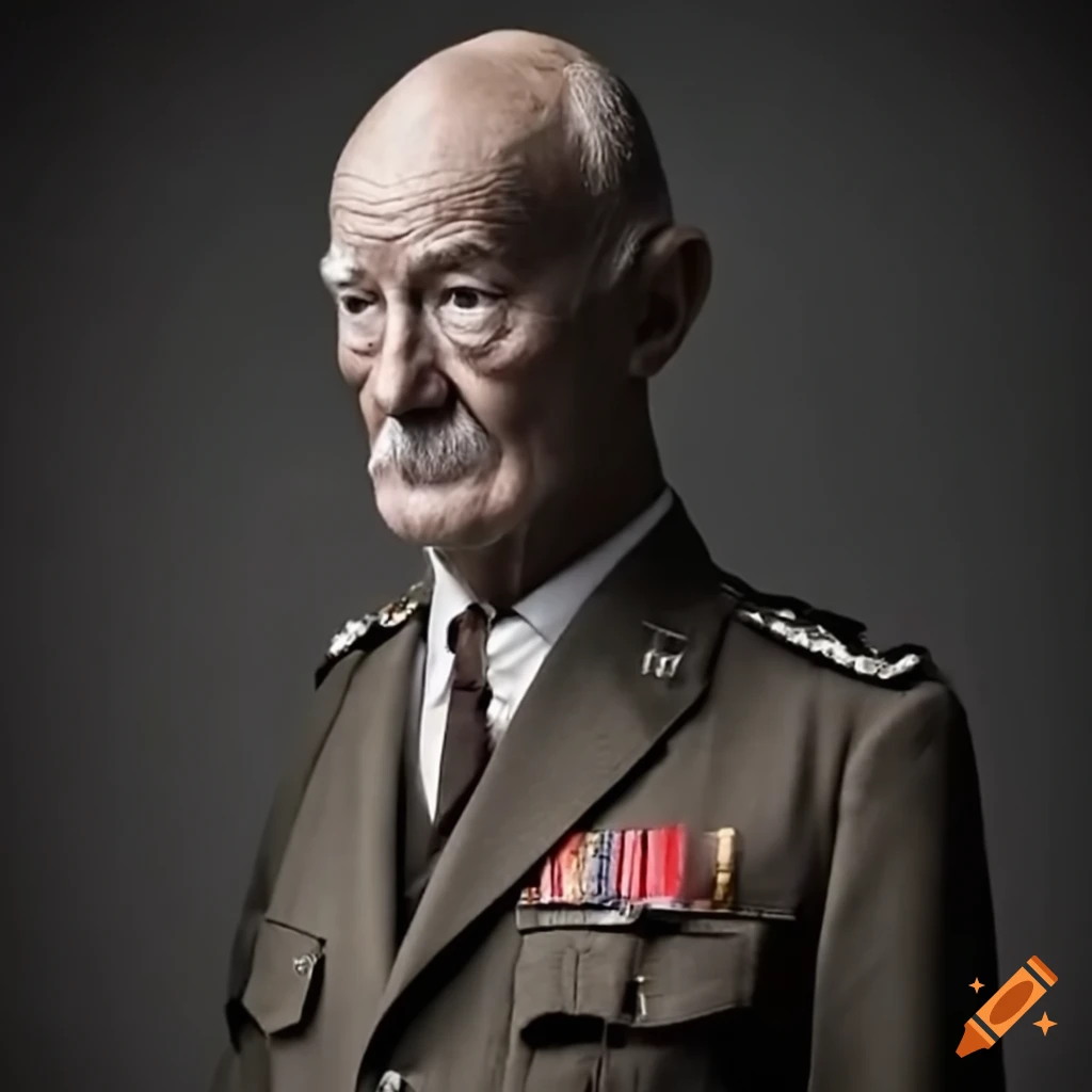 portrait of a distinguished man resembling Baden Powell