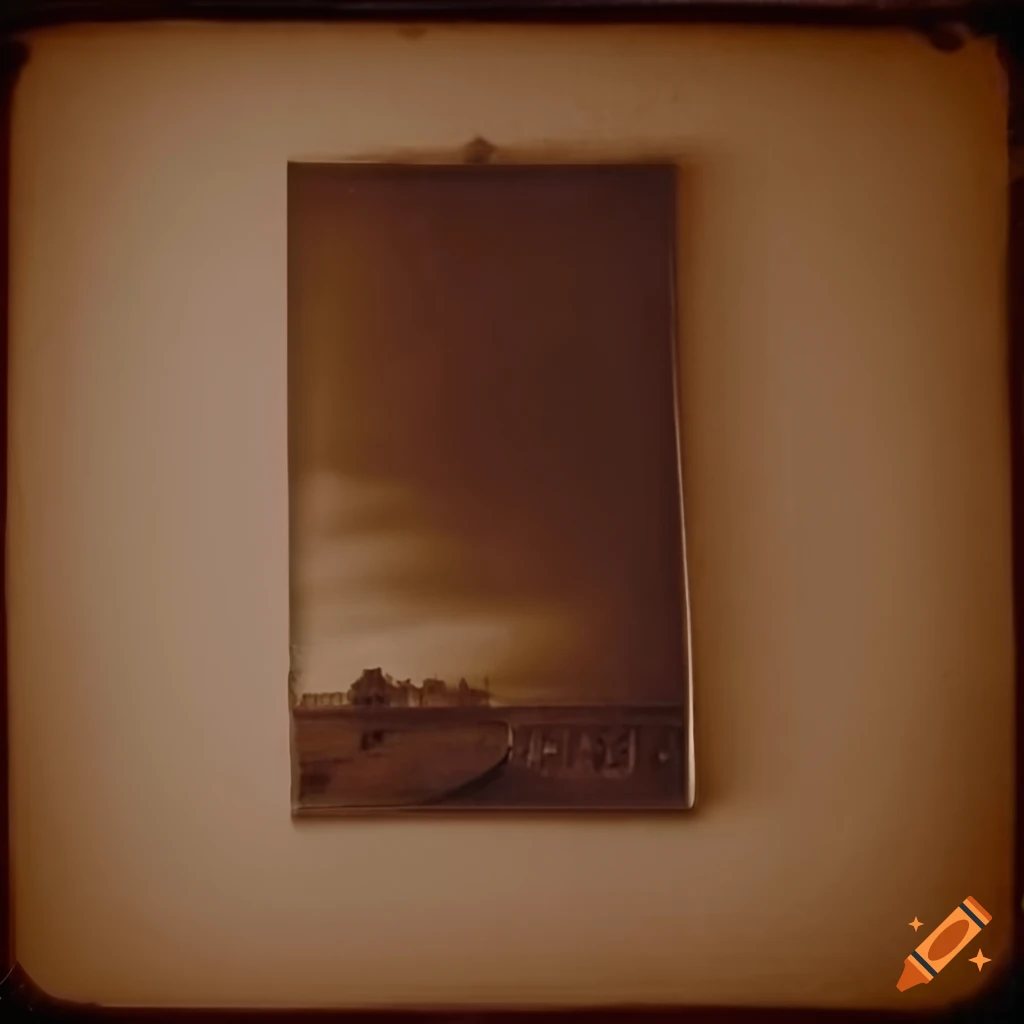 sepia vintage photograph from 1923