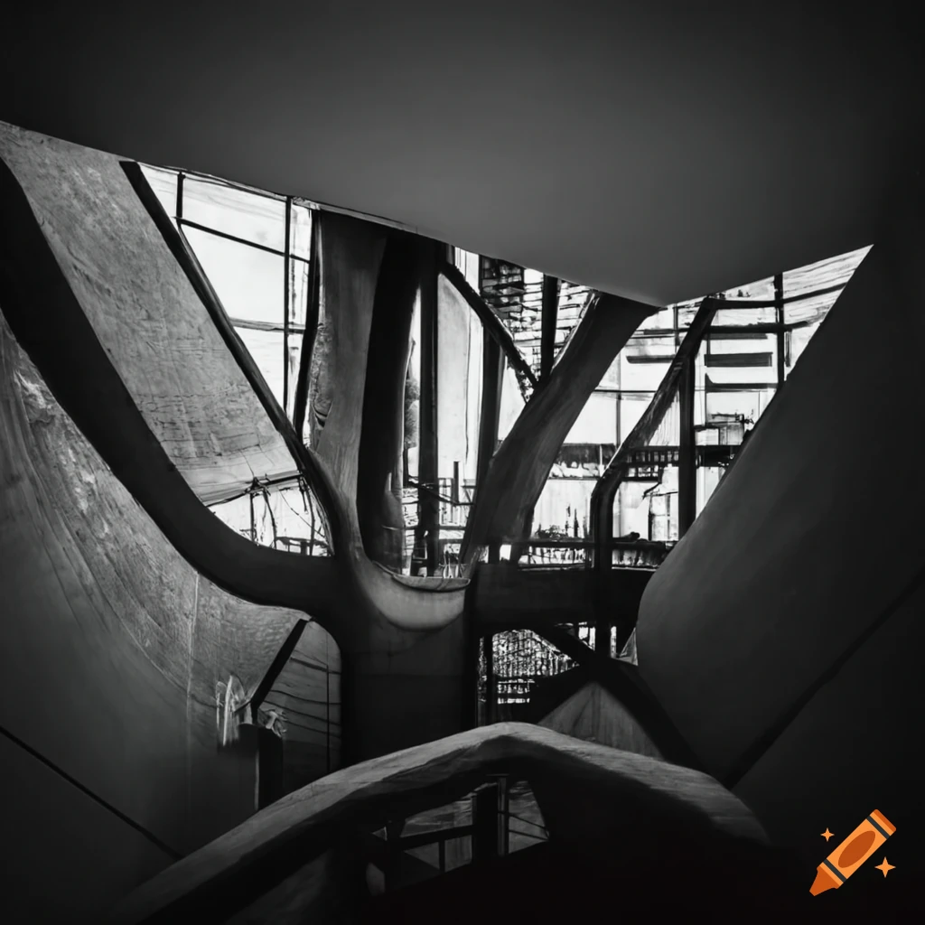 treehouse design by Zaha Hadid, Frank Lloyd Wright, and Corbusier