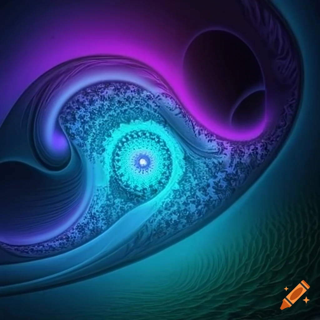 fractal representation of Gemini symbol