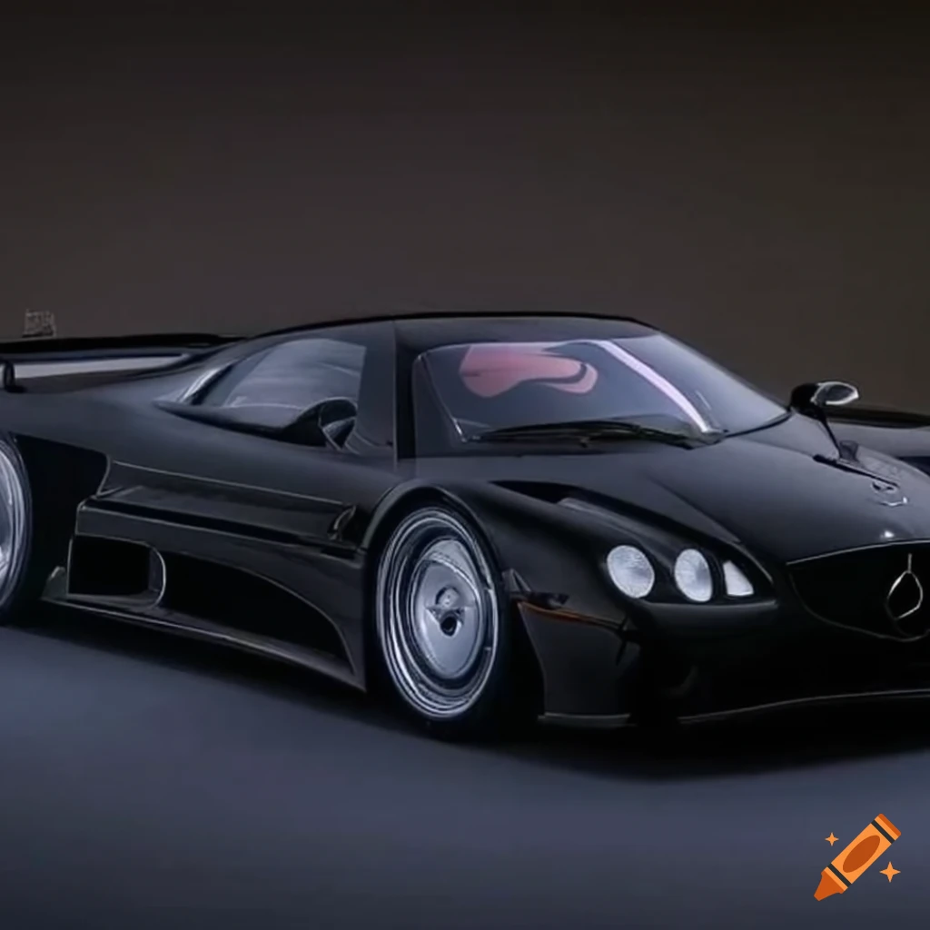 Mercedes-Benz supercar prototype from 1999