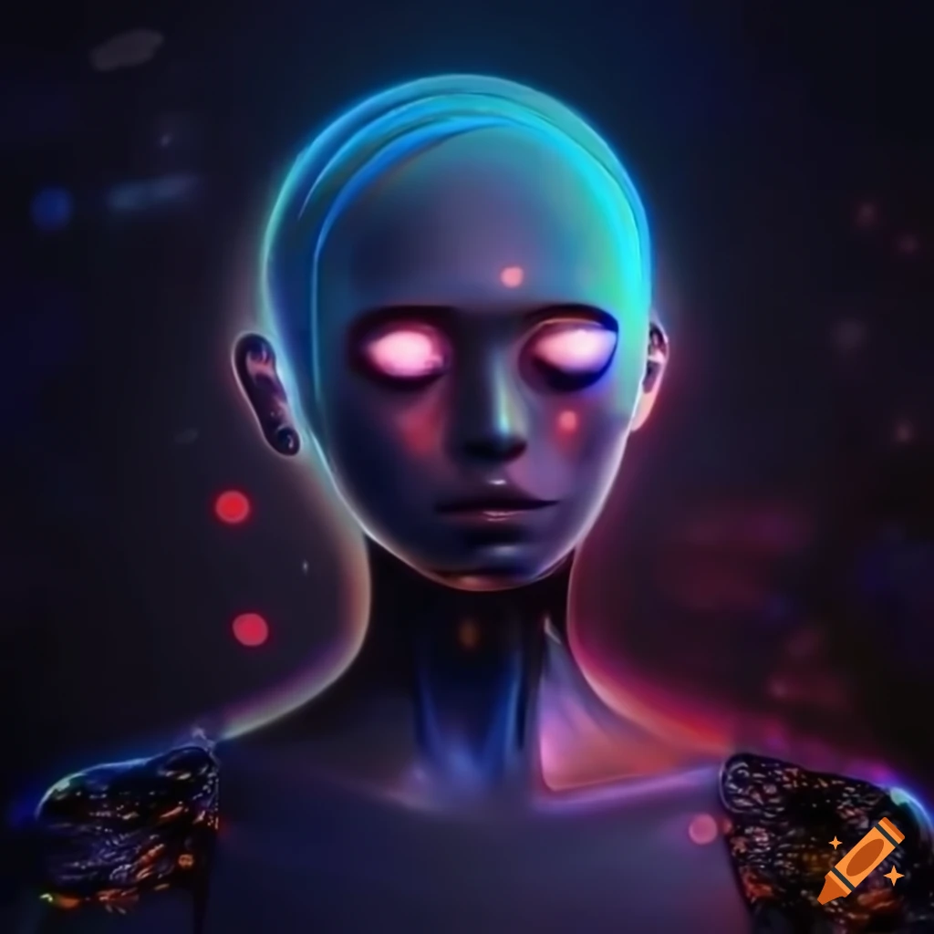 conceptual image representing artificial intelligence and imagination