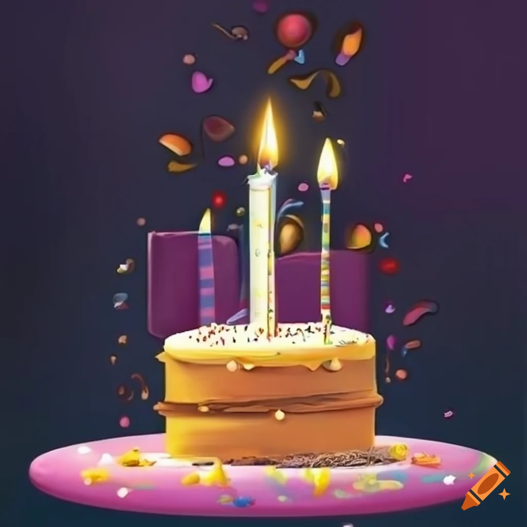 40th birthday card design