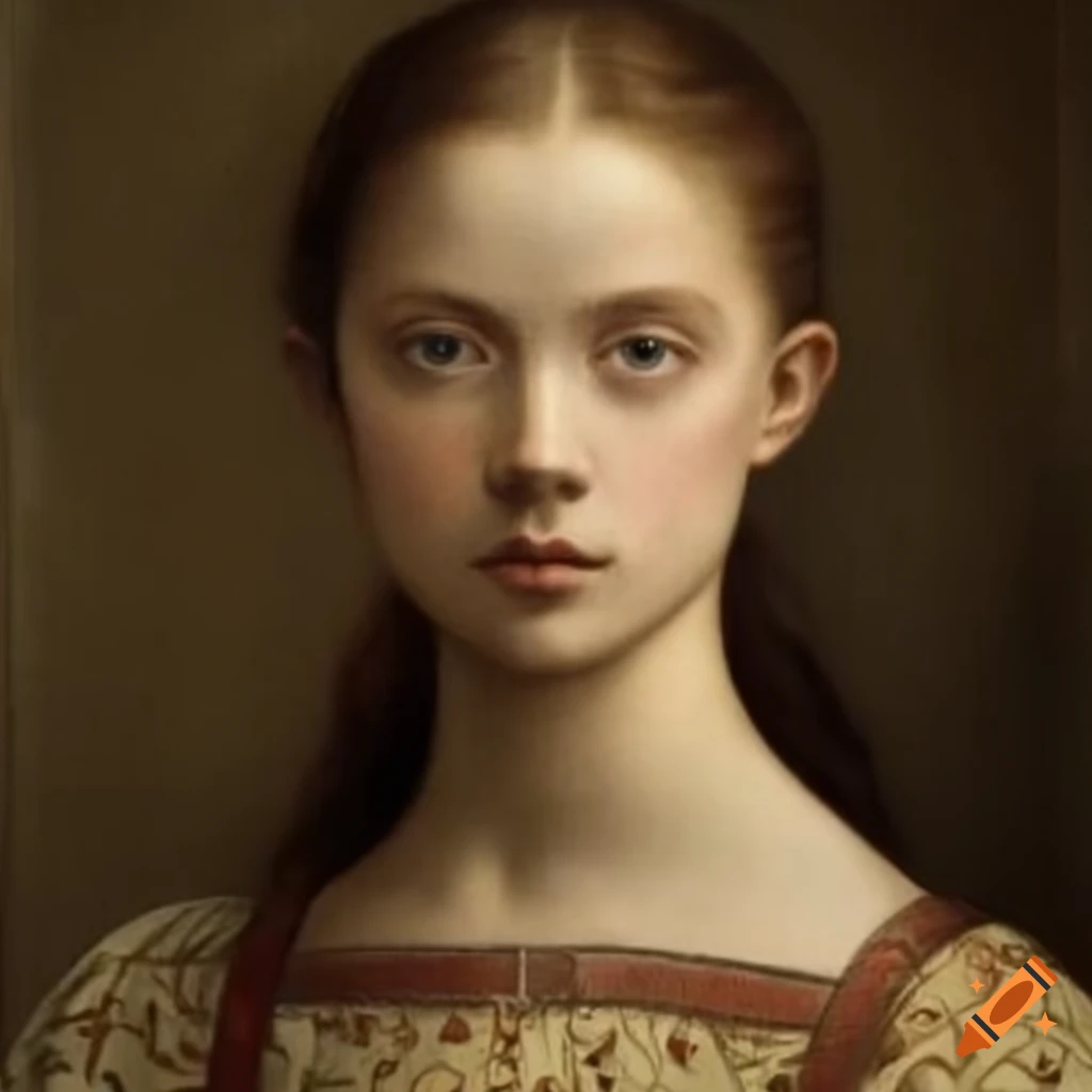 hyperrealistic art in the style of pre-Raphaelism