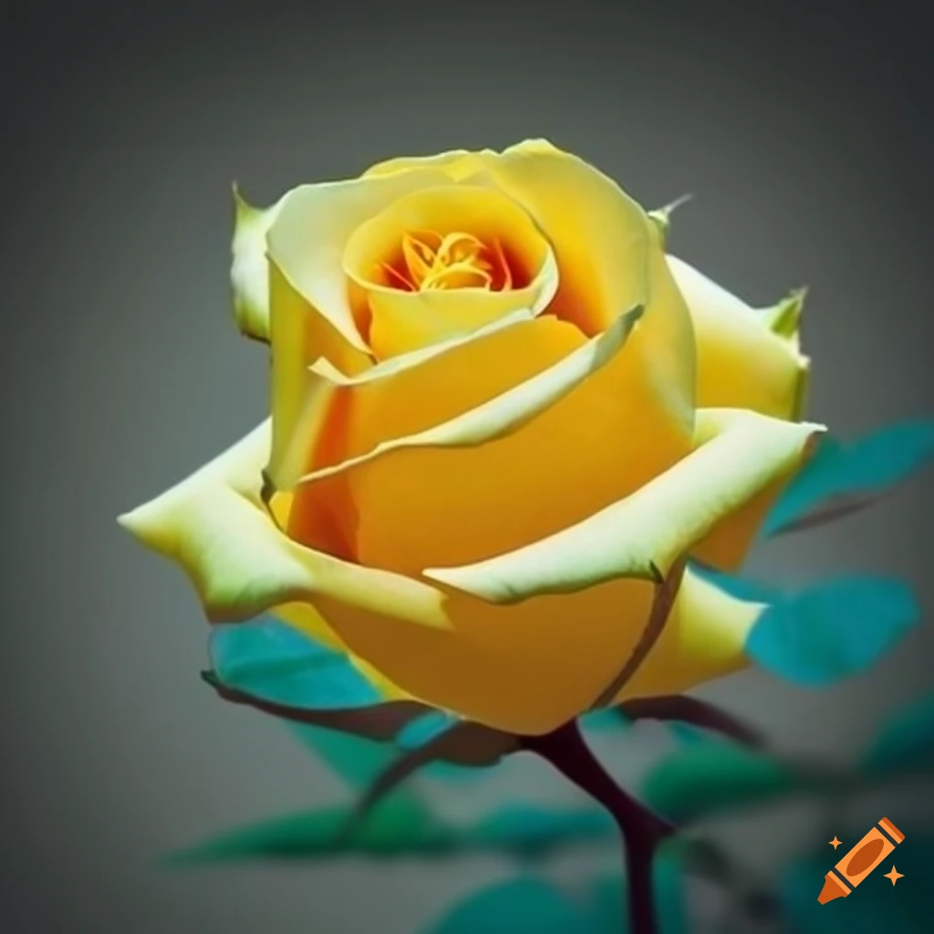 yellow rose