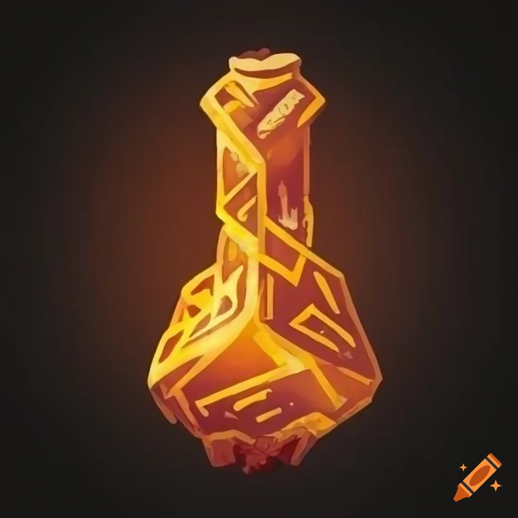 logo of a viking rune inspired by hydromel
