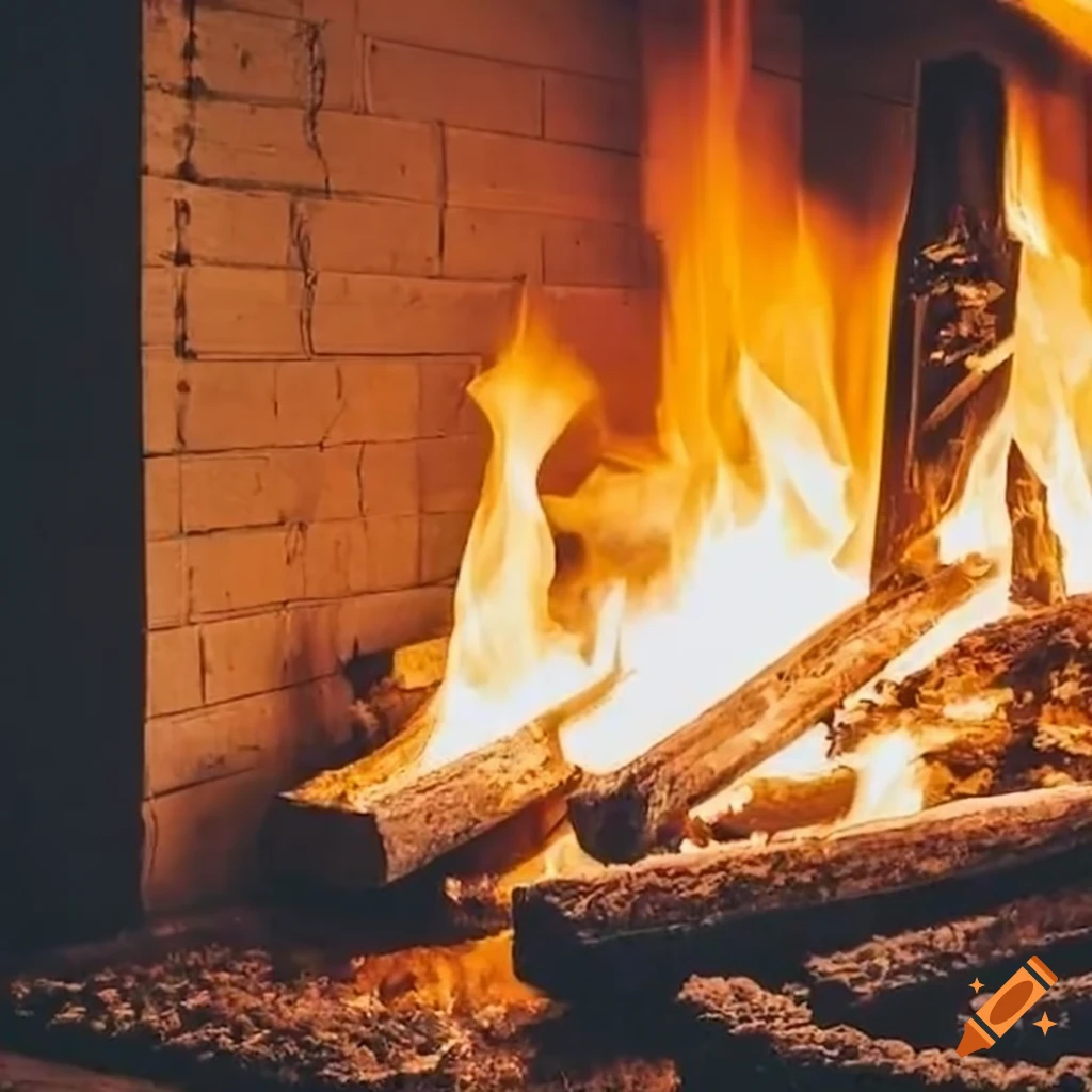 cozy fireplace