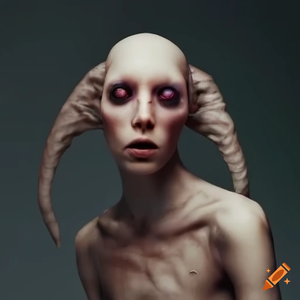 scary humanoid creature