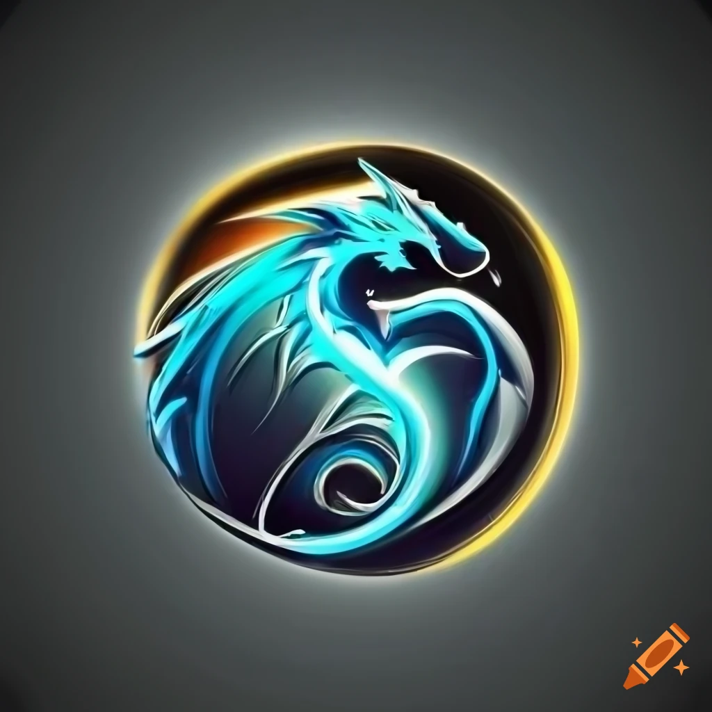 Fiery Horse Symbol with Dragon Elements Stock Vector - Illustration of  horse, dragon: 169802423, image size:1024x1024