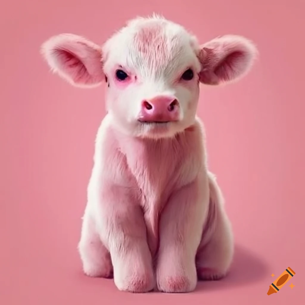 Baby Pink Cow Baby Pink Cow