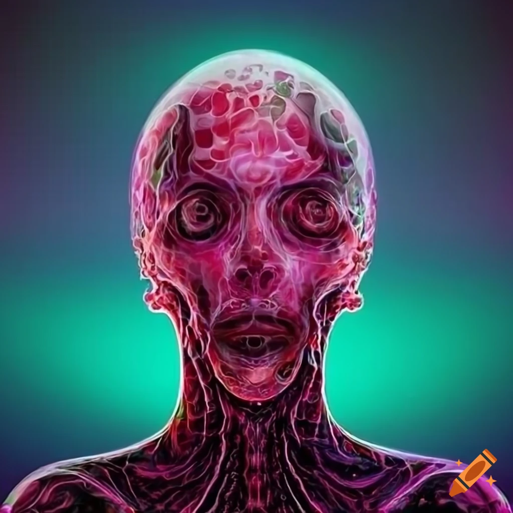 abstract bizarre artwork