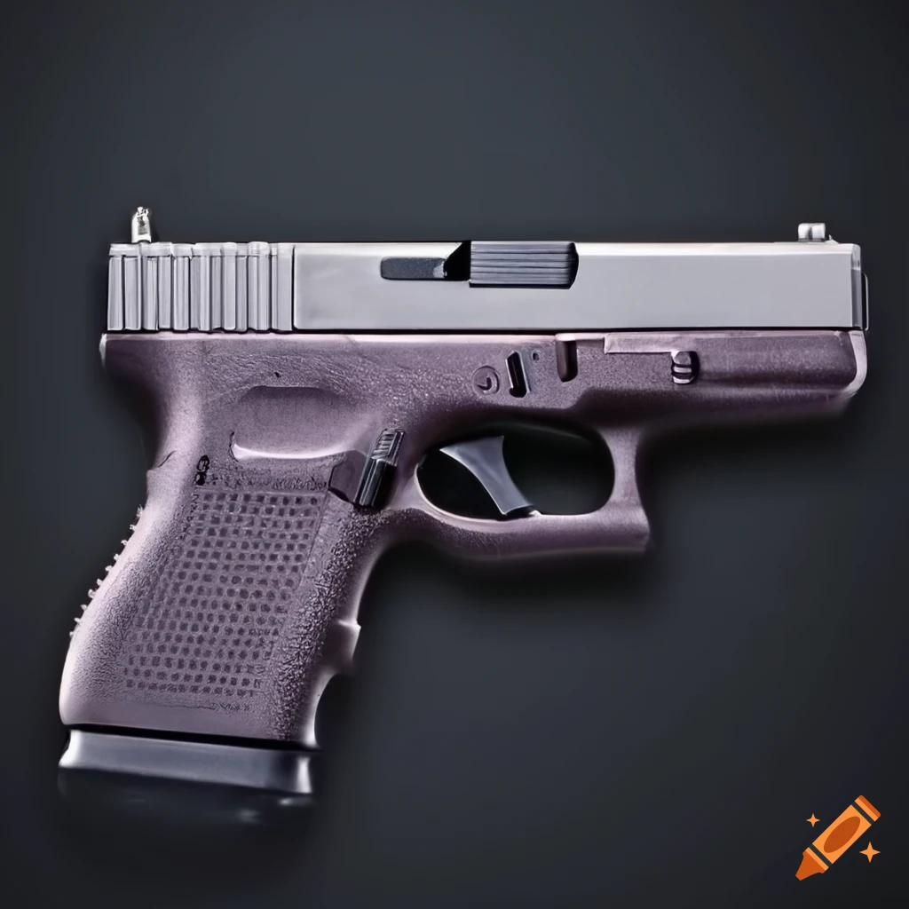 transparent background image of a Glock-19