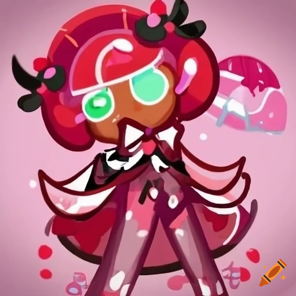 Cherry Slushie Cookie character from Cookie Run