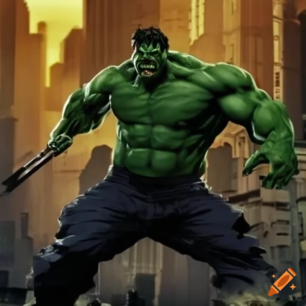 poster featuring Snake Plissken and The Hulk