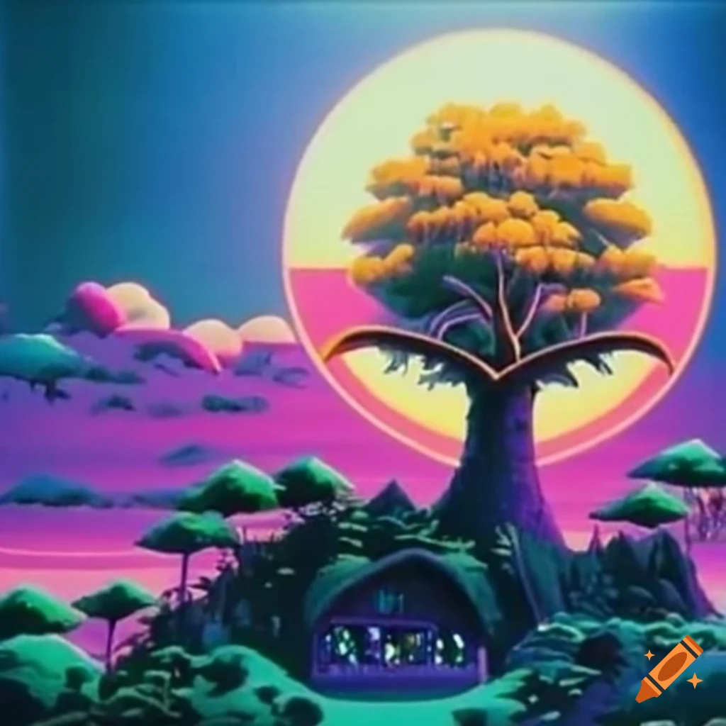 nostalgic 1990s chillwave scene
