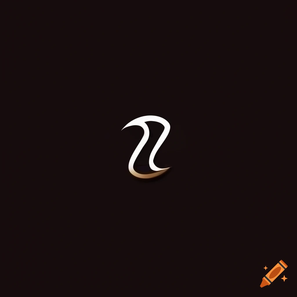 minimalist 2D website logo