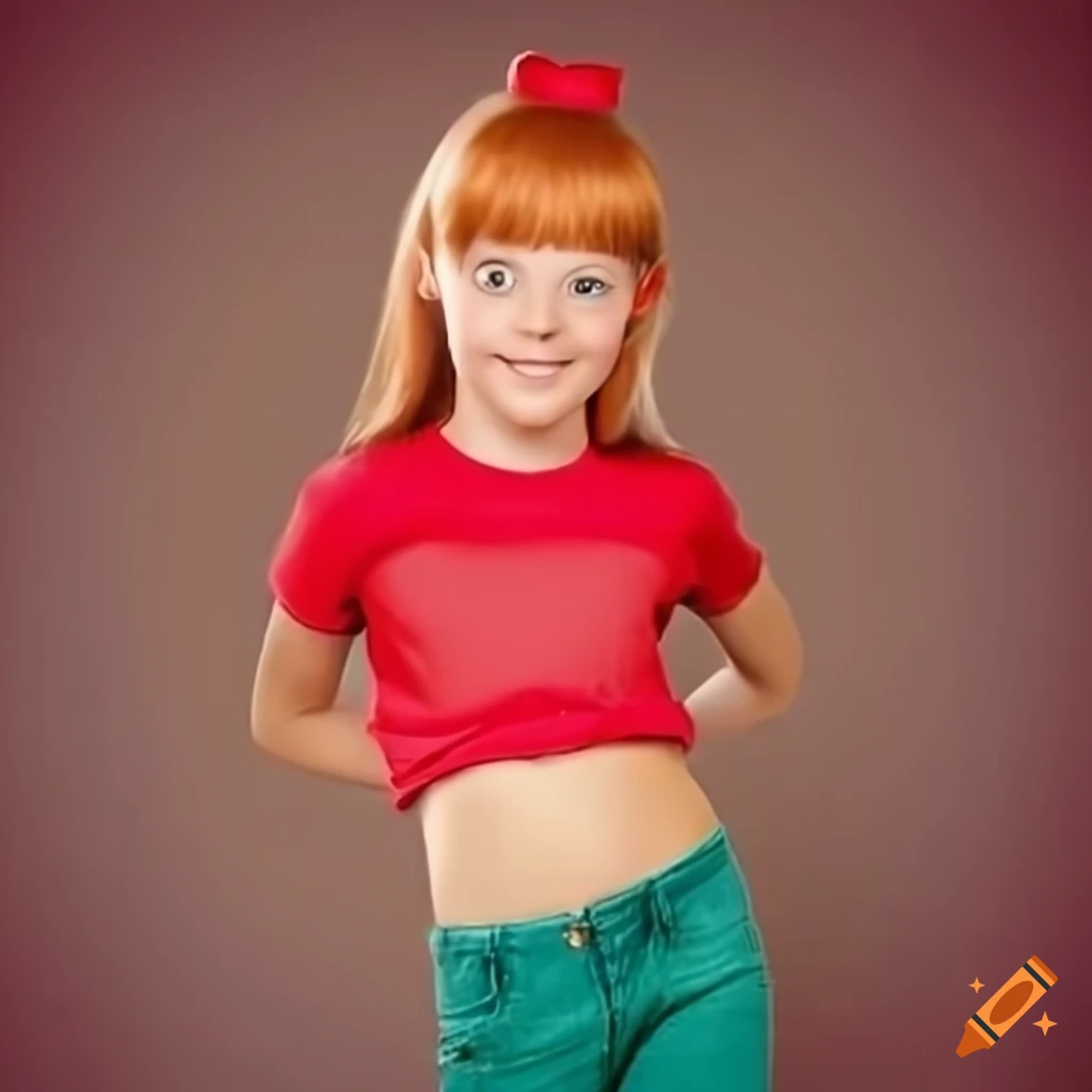 detailed rendering of Penny from Inspector Gadget