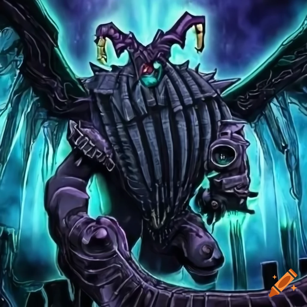 Legendary Yugioh card - Ancient Grave Keeper Beast on Craiyon