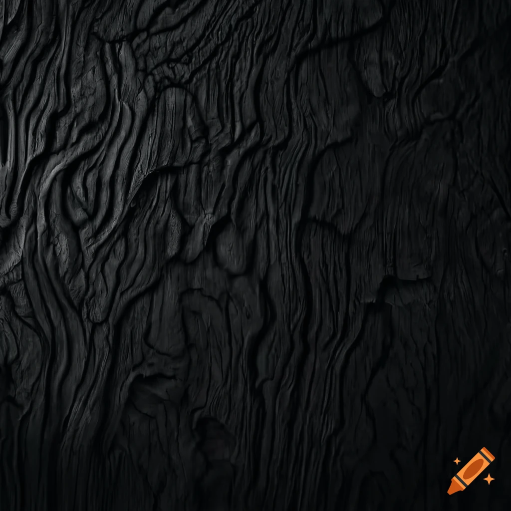 hyper realistic digital illustration of gnarled wood texture