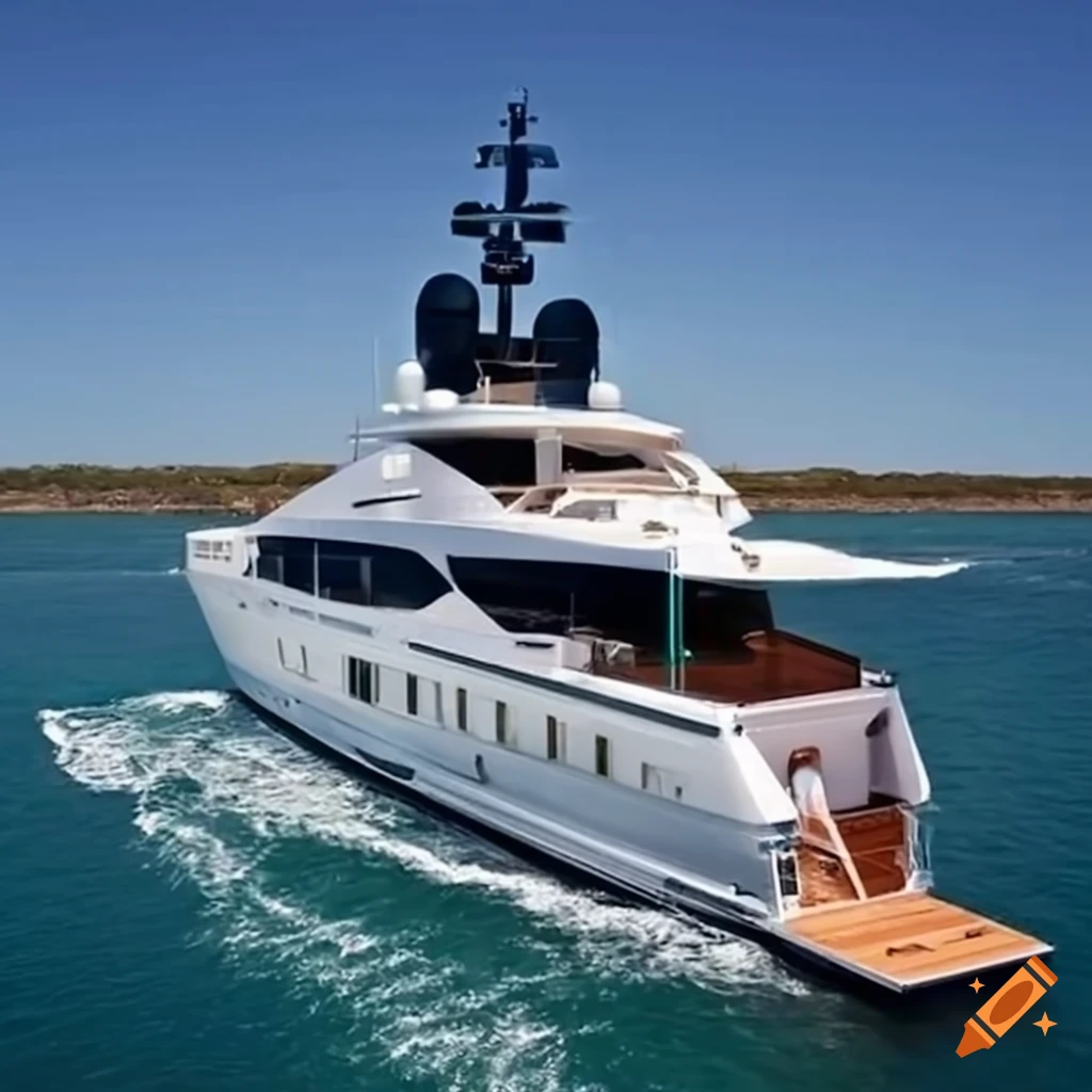 luxurious yacht owned by a Broome resident