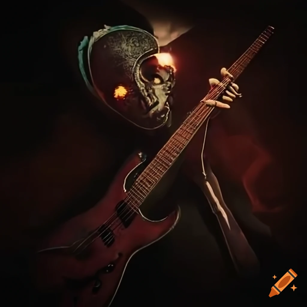 image of a sci-fi inspired rock band