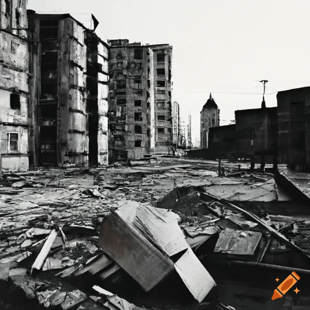Soviet-era concrete slums