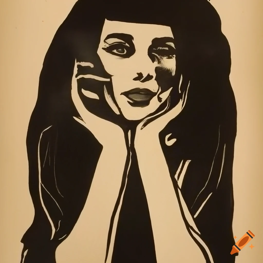 figurative art of women in Malcolm Lipke style