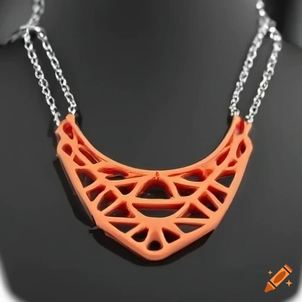 3D printed necklace
